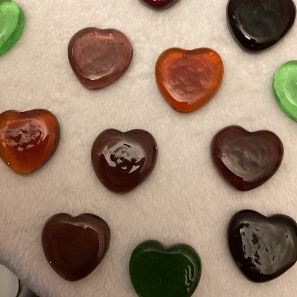 22 Hearts- Crystal Glass Chakra Jewelry Arts and Crafts - Picture 3 of 11